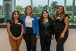 Immokalee Foundation Career Pathways students at a networking event.
